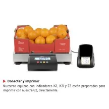 Gram Q2 impresora de etiquetas y tickets para básculas