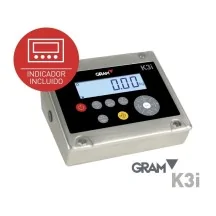 Báscula industrial GRAM K3i TORTUGA INOX
