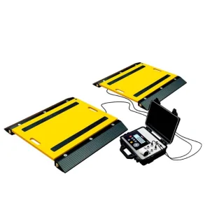 Básculas y balanzas pesa-ejes